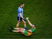 22 February 2020; Michael Murphy of Donegal reacts after a tussle with John Small of Dublin during the Allianz Football League Division 1 Round 4 match between Dublin and Donegal at Croke Park in Dublin. Photo by Harry Murphy/Sportsfile