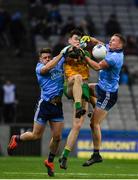 22 February 2020; Michael Langan of Donegal in action against Brian Howard, left, and Ciarán Kilkenny of Dublin during the Allianz Football League Division 1 Round 4 match between Dublin and Donegal at Croke Park in Dublin. Photo by Sam Barnes/Sportsfile