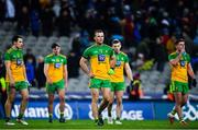 22 February 2020; Donegal players, including Neil McGee, centre, dejected following the Allianz Football League Division 1 Round 4 match between Dublin and Donegal at Croke Park in Dublin. Photo by Sam Barnes/Sportsfile