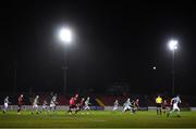 22 February 2020; A general view of the action during the SSE Airtricity League First Division match between Longford Town and Shamrock Rovers II at Bishopsgate in Longford. Photo by Stephen McCarthy/Sportsfile