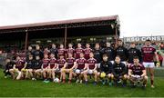 23 February 2020; Galway players pose for a team photo prior to the Allianz Football League Division 1 Round 4 match between Galway and Tyrone at Tuam Stadium in Tuam, Galway.  Photo by David Fitzgerald/Sportsfile