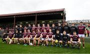23 February 2020; Galway players pose for a team photo prior to the Allianz Football League Division 1 Round 4 match between Galway and Tyrone at Tuam Stadium in Tuam, Galway.  Photo by David Fitzgerald/Sportsfile