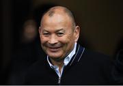 23 February 2020; England head coach Eddie Jones looks on prior to the Guinness Six Nations Rugby Championship match between England and Ireland at Twickenham Stadium in London, England. Photo by Ramsey Cardy/Sportsfile Photo by Ramsey Cardy/Sportsfile
