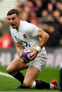 23 February 2020; George Ford of England celebrates after scoring his side's first try during the Guinness Six Nations Rugby Championship match between England and Ireland at Twickenham Stadium in London, England. Photo by Brendan Moran/Sportsfile Photo by Brendan Moran/Sportsfile