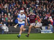 23 February 2020; Neil Montgomery of Waterford in action against Brian Concannon of Galway during the Allianz Hurling League Division 1 Group A Round 4 match between Waterford and Galway at Walsh Park in Waterford. Photo by Seb Daly/Sportsfile