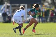 23 February 2020; Sene Naoupu of Ireland in action during the Women's Six Nations Rugby Championship match between England and Ireland at Castle Park in Doncaster, England. Photo by Simon Bellis/Sportsfile