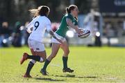 23 February 2020; Claire Keohane of Ireland in action during the Women's Six Nations Rugby Championship match between England and Ireland at Castle Park in Doncaster, England.  Photo by Simon Bellis/Sportsfile