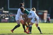 23 February 2020; Sene Naoupu of Ireland in action during the Women's Six Nations Rugby Championship match between England and Ireland at Castle Park in Doncaster, England.  Photo by Simon Bellis/Sportsfile