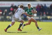 23 February 2020; Eimear Considine of Ireland in action during the Women's Six Nations Rugby Championship match between England and Ireland at Castle Park in Doncaster, England.  Photo by Simon Bellis/Sportsfile