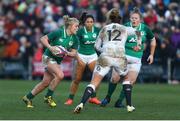 23 February 2020; Cliodhna Moloney of Ireland in action during the Women's Six Nations Rugby Championship match between England and Ireland at Castle Park in Doncaster, England.  Photo by Simon Bellis/Sportsfile