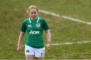 23 February 2020; Nicole Cronin of Ireland dejected during the Women's Six Nations Rugby Championship match between England and Ireland at Castle Park in Doncaster, England.  Photo by Simon Bellis/Sportsfile
