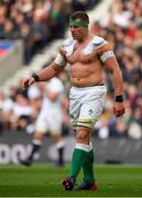 23 February 2020; CJ Stander of Ireland without is jersey during the Guinness Six Nations Rugby Championship match between England and Ireland at Twickenham Stadium in London, England. Photo by Brendan Moran/Sportsfile