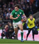 23 February 2020; Jacob Stockdale of Ireland during the Guinness Six Nations Rugby Championship match between England and Ireland at Twickenham Stadium in London, England. Photo by Ramsey Cardy/Sportsfile