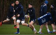 24 February 2020; Jimmy O'Brien, centre, during Leinster Rugby Squad Training at Leinster Rugby Headquarters at Rosemount in UCD, Dublin. Photo by Sam Barnes/Sportsfile