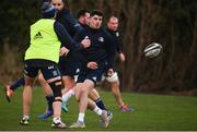 24 February 2020; Jimmy O'Brien during Leinster Rugby Squad Training at Leinster Rugby Headquarters at Rosemount in UCD, Dublin. Photo by Sam Barnes/Sportsfile