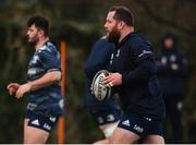 24 February 2020; Michael Bent during Leinster Rugby Squad Training at Leinster Rugby Headquarters at Rosemount in UCD, Dublin. Photo by Sam Barnes/Sportsfile