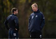 24 February 2020; Leinster head coach Leo Cullen, right and Fergus McFadden during Leinster Rugby Squad Training at Leinster Rugby Headquarters at Rosemount in UCD, Dublin. Photo by Sam Barnes/Sportsfile
