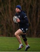 24 February 2020; Hugo Keenan during Leinster Rugby Squad Training at Leinster Rugby Headquarters at Rosemount in UCD, Dublin. Photo by Sam Barnes/Sportsfile