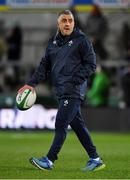 21 February 2020; Ireland assistant coach Kieran Campbell prior to the Six Nations U20 Rugby Championship match between England and Ireland at Franklin’s Gardens in Northampton, England. Photo by Brendan Moran/Sportsfile