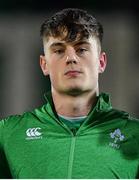 21 February 2020; Ethan McIlroy of Ireland prior to the Six Nations U20 Rugby Championship match between England and Ireland at Franklin’s Gardens in Northampton, England. Photo by Brendan Moran/Sportsfile