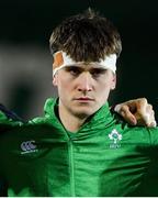 21 February 2020; Brian Deeny of Ireland prior to the Six Nations U20 Rugby Championship match between England and Ireland at Franklin’s Gardens in Northampton, England. Photo by Brendan Moran/Sportsfile