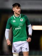 21 February 2020; Ethan McIlroy of Ireland during the Six Nations U20 Rugby Championship match between England and Ireland at Franklin’s Gardens in Northampton, England. Photo by Brendan Moran/Sportsfile