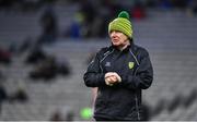 22 February 2020; Donegal manager Declan Bonner during the Allianz Football League Division 1 Round 4 match between Dublin and Donegal at Croke Park in Dublin. Photo by Eóin Noonan/Sportsfile