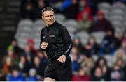 22 February 2020; Referee Maurice Deegan during the Allianz Football League Division 1 Round 4 match between Dublin and Donegal at Croke Park in Dublin. Photo by Eóin Noonan/Sportsfile