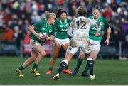 23 February 2020; Cliodhna Moloney of Ireland in action during the Women's Six Nations Rugby Championship match between England and Ireland at Castle Park in Doncaster, England. Photo by Simon Bellis/Sportsfile