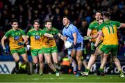 22 February 2020; Colm Basquel of Dublin in action against Eoghan Bán Gallagher of Donegal during the Allianz Football League Division 1 Round 4 match between Dublin and Donegal at Croke Park in Dublin. Photo by Sam Barnes/Sportsfile