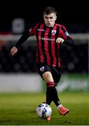 22 February 2020; Aaron McNally of Longford Town during the SSE Airtricity League First Division match between Longford Town and Shamrock Rovers II at Bishopsgate in Longford. Photo by Stephen McCarthy/Sportsfile