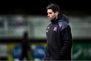 24 February 2020; Dundalk assistant head coach Ruaidhri Higgins ahead of the SSE Airtricity League Premier Division match between Dundalk and Cork City at Oriel Park in Dundalk, Louth. Photo by Ben McShane/Sportsfile