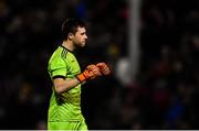 24 February 2020; Stephen McGuinness of Bohemians celebrates after his side scored their first goal of the game during the SSE Airtricity League Premier Division match between Bohemians and Sligo Rovers at Dalymount Park in Dublin. Photo by Eóin Noonan/Sportsfile