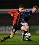 24 February 2020; Paddy Kirk of Bohemians in action against Jesse Devers of Sligo Rovers during the SSE Airtricity League Premier Division match between Bohemians and Sligo Rovers at Dalymount Park in Dublin. Photo by Eóin Noonan/Sportsfile