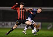 24 February 2020; Paddy Kirk of Bohemians in action against Jesse Devers of Sligo Rovers during the SSE Airtricity League Premier Division match between Bohemians and Sligo Rovers at Dalymount Park in Dublin. Photo by Eóin Noonan/Sportsfile