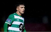 22 February 2020; Sean Brennan of Shamrock Rovers II during the SSE Airtricity League First Division match between Longford Town and Shamrock Rovers II at Bishopsgate in Longford. Photo by Stephen McCarthy/Sportsfile