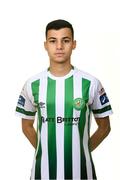 23 February 2020; Omar Hassan during a Bray Wanderers U19 Squad Portrait session at the Carlisle Grounds in Bray, Co. Wicklow. Photo by Harry Murphy/Sportsfile