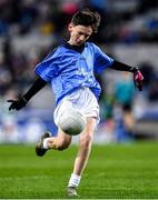 22 February 2020; Action from the cumman Na mbunscoil games at half time during the Allianz Football League Division 1 Round 4 match between Dublin and Donegal at Croke Park in Dublin. Photo by Eóin Noonan/Sportsfile