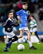 22 February 2020; Action from the cumman Na mbunscoil games at half time during the Allianz Football League Division 1 Round 4 match between Dublin and Donegal at Croke Park in Dublin. Photo by Eóin Noonan/Sportsfile