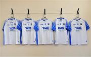 23 February 2020; A view of Waterford jerseys hanging in the dressing room prior to their Allianz Hurling League Division 1 Group A Round 4 match against Galway at Walsh Park in Waterford. Photo by Seb Daly/Sportsfile