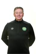 23 February 2020; Assistant Manager Kevin Fitzgerald during a Bray Wanderers U15 Squad Portrait session at the Carlisle Grounds in Bray, Co. Wicklow. Photo by Harry Murphy/Sportsfile