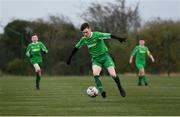 22 February 2020; Peter Grogan of Carlow JDL during the U15 SFAI Subway National Plate Final match between Mayo SL and Carlow JDL at Mullingar Athletic FC in Gainestown, Co. Westmeath. Photo by Seb Daly/Sportsfile