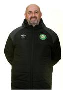 23 February 2020; Assistant manager Wally Batt during a Bray Wanderers U17 Women's Squad Portrait session at the Carlisle Grounds in Bray, Co. Wicklow. Photo by Harry Murphy/Sportsfile
