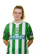 23 February 2020; Eva DeFreine during a Bray Wanderers U17 Women's Squad Portrait session at the Carlisle Grounds in Bray, Co. Wicklow. Photo by Harry Murphy/Sportsfile