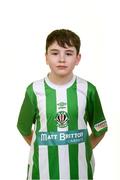 23 February 2020; Matthew Britton during a Bray Wanderers U13 Squad Portrait session at the Carlisle Grounds in Bray, Co. Wicklow. Photo by Harry Murphy/Sportsfile