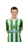 23 February 2020; Ronan Dawson during a Bray Wanderers U13 Squad Portrait session at the Carlisle Grounds in Bray, Co. Wicklow. Photo by Harry Murphy/Sportsfile