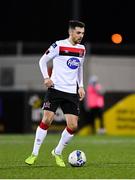24 February 2020; Jordan Flores of Dundalk during the SSE Airtricity League Premier Division match between Dundalk and Cork City at Oriel Park in Dundalk, Louth. Photo by Seb Daly/Sportsfile
