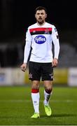 24 February 2020; Jordan Flores of Dundalk during the SSE Airtricity League Premier Division match between Dundalk and Cork City at Oriel Park in Dundalk, Louth. Photo by Seb Daly/Sportsfile