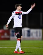 24 February 2020; Sean Gannon of Dundalk during the SSE Airtricity League Premier Division match between Dundalk and Cork City at Oriel Park in Dundalk, Louth. Photo by Seb Daly/Sportsfile