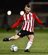 21 February 2020; Jamie McDonagh of Derry City during the SSE Airtricity League Premier Division match between Derry City and Finn Harps at Ryan McBride Brandywell Stadium in Derry. Photo by Oliver McVeigh/Sportsfile
